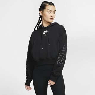Hanorace Nike Air Fleece Dama Negrii Argintii | CQSZ-30156